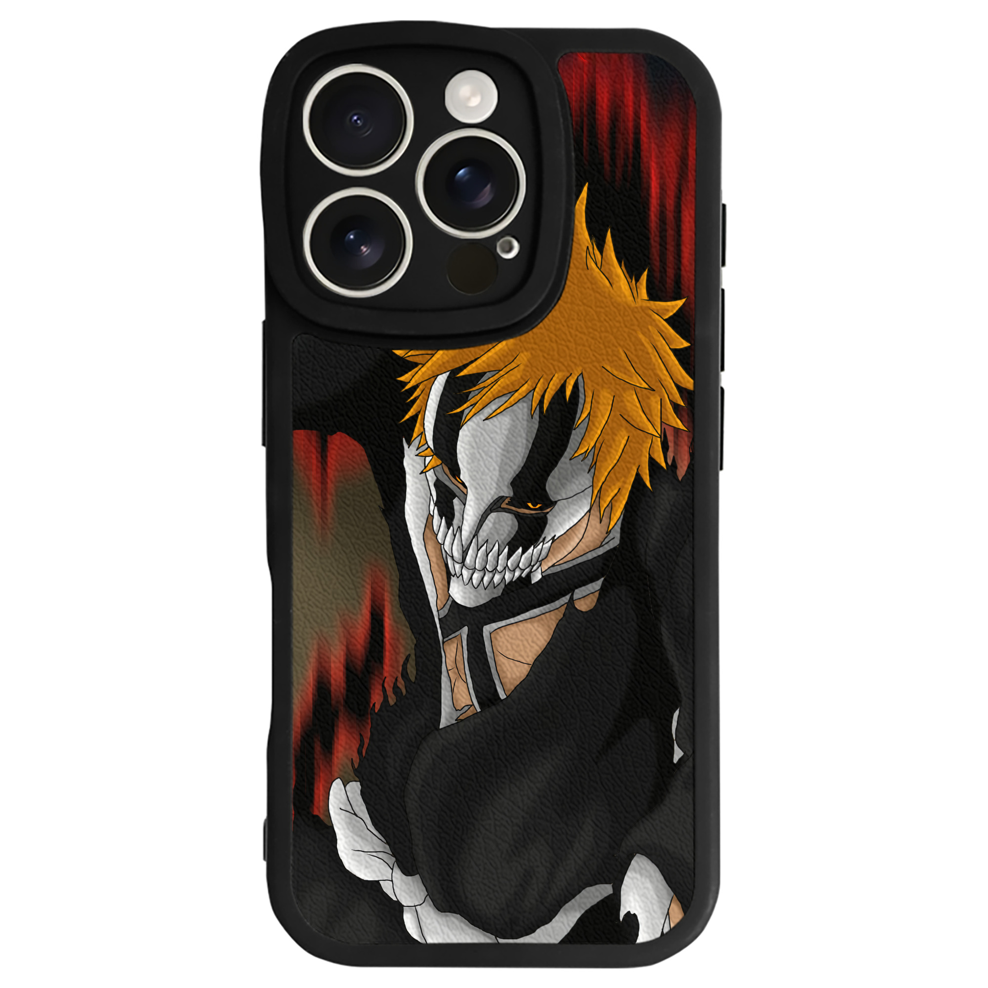 （画像用） ブリーチ BLEACH 【iPhone 16シリーズ対応】シリコンスマホケース（レザー調） 材質：シリコン